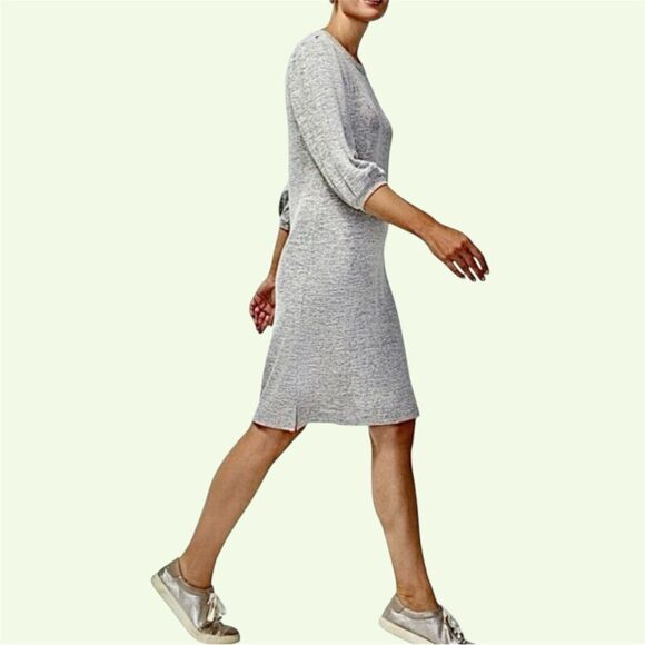 Chicos Zenergy Soft Essentials Knee-Length Sweater Tunic Casual Lounge Dress - Picture 10 of 13